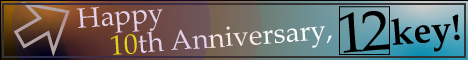 Happy 10th Anniversary, 12key!